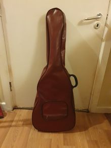 guitar case wine in colour
