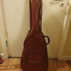 guitar case wine in colour