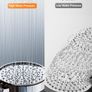 Hard Water Filter Shower Head with 6 Spray Modes, High Pressure Water Saving Shower Head with 20 Layers Filtration, Power Shower Heads with Showerhead Filter for Residual Chlorine Remove, Chrome Image 4