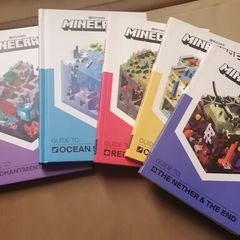 Minecraft Guide Books. Lot Of 5 by Mojang AB. In Good Condition Read Description