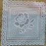 SMALL Oilcloth  Table Napkins x 4 Image 3