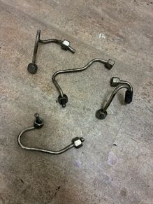 Set of 4 Renault Scenic High Pressure Diesel Injector Pipes Fuel Lines