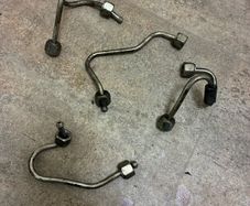 Set of 4 Renault Scenic High Pressure Diesel Injector Pipes Fuel Lines