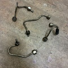 Set of 4 Renault Scenic High Pressure Diesel Injector Pipes Fuel Lines