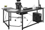 Affordable L Shaped Desk For Pc Studio Table Workstation for Home Office