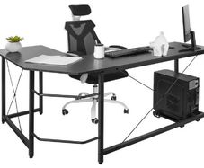 Affordable L Shaped Desk For Pc Studio Table Workstation for Home Office