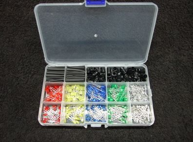 LED/Bezels and heat shrink kit