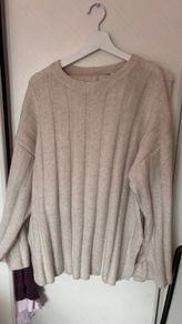 Wool women jumper and trousers set