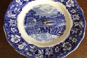 Blue &amp; White Pallisey pottery Cake stand