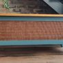 Vintage Upcycled Coffee table/ Blanket Chest Image 3