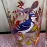 Vintage Set of 1960's Arcoroc Luminarc Exotic Bird Tumblers Image 3