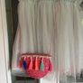 Billow blush dress age 12 with matching bag excellent condition! Image 2
