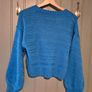 Blue Crop Jumper Image 6