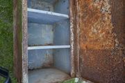 Vintage industrial Metal Cabinet ,Safe