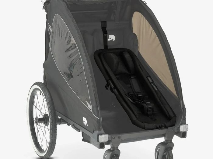 New Bike Trailer and Running Buggy 2 Seater with infant attachment