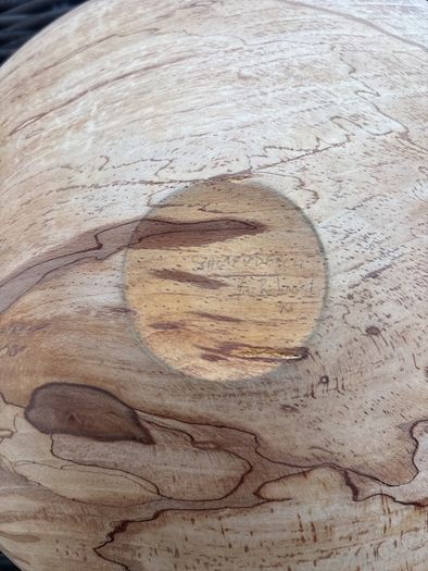 wooden salad bowl