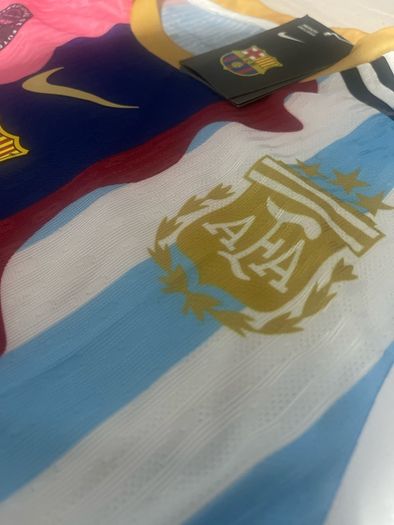 Messi 5 in 1 Career Mashup Jersey - Brand New Unworn