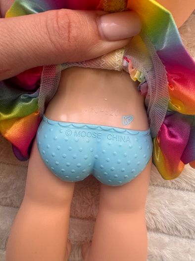 Kindi Kids Snack Time Friends Rainbow Kate Doll approx. 25 cm. Used Please see photos