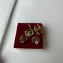 9ct Gold Vintage Claddagh earrings and matching pendant Image 5