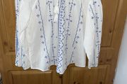 Cotton gypsy long sleeved  top