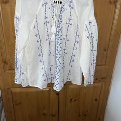Cotton gypsy long sleeved  top
