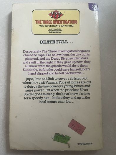 The Mystery of the Silver Spider (Alfred Hitchcock & The Three Investigators)