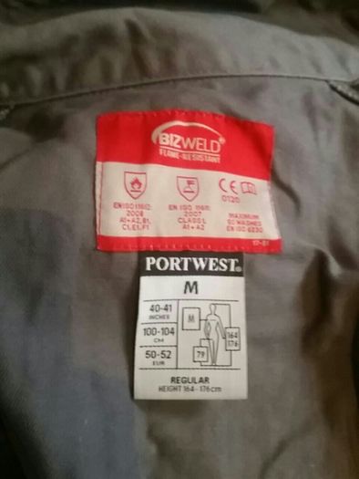 fire resistant work overalls