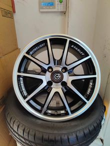 15" alloy wheels 4x100 /114.3  golf mk1 mk2 mk3 bmw e30 e31 vauxhall honda mini alignmet