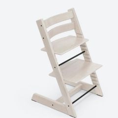 Tripp Trapp High Chair - White Wash colour - 2 for sale