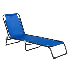 Folding Sun Lounger, 3 Positions (FREE SHIPPING)