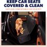 4-in-1 Pet Car Seat Cover with Mesh Window waterproof, Durable and Travel-Ready Image 3