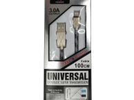 main image for ad 3.0a 1m Lightning Cable Charger For Phones And Tablets Iphones Ipads