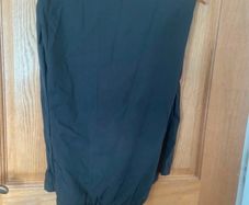 Black loose pants size 16