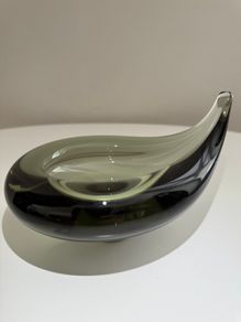 Art Glass Bowl. Per Lutken for Holmegaard. Model 16517. Danish Mid-Century Modern