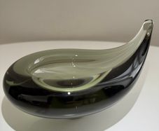 Art Glass Bowl. Per Lutken for Holmegaard. Model 16517. Danish Mid-Century Modern