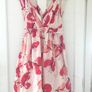 Moschino peach colour butterfly print dress size 12 Image 2