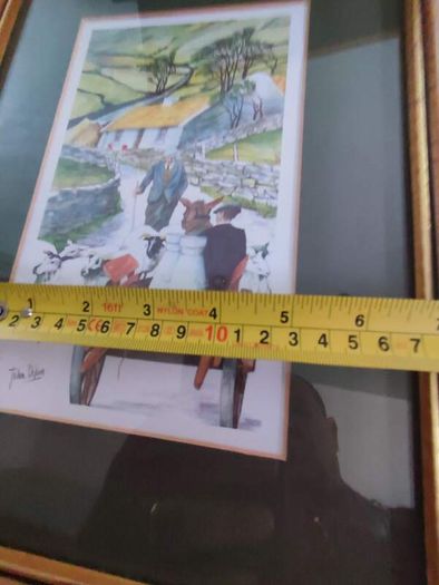 Irish Artist John Dixon Print "Good Morning! Maidin Bhrea!"