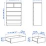 MALM Chest of 6 drawers Image 3