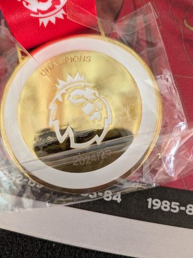 Liverpool FC Champions 24/25 memorabilia bundle