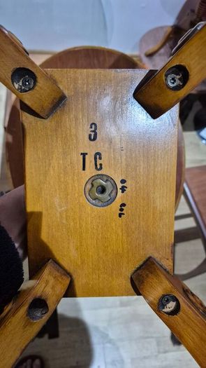 Pair of Antique Style Burr Yew Wood Wine Tables