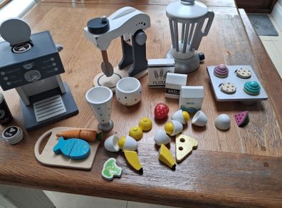 wooden toys for  kitchen play