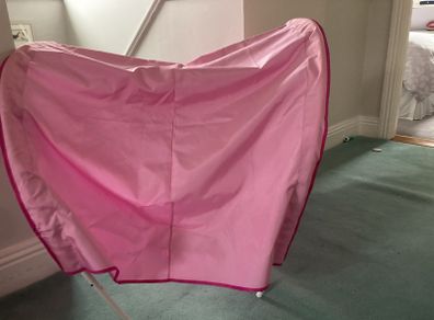 Pink Bed Canopy