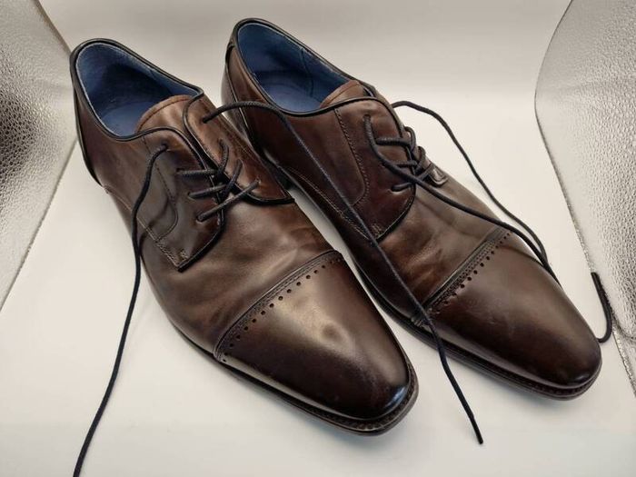 meRemus Uomo Bonuci Brown Formal Shoe