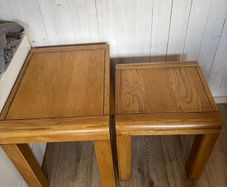 Nest of tables for coffee