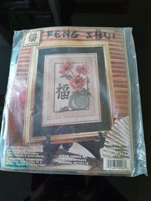 cross stitch  by joan elliott poppies happiness