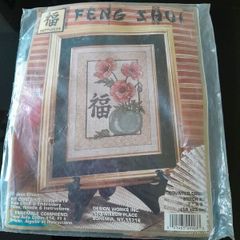 cross stitch  by joan elliott poppies happiness