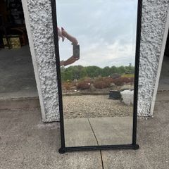 Cast iron mirror