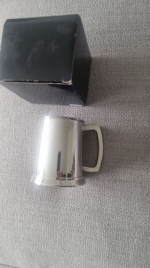 Stainless steel tankard from Martin Gear Jewellers Dublin