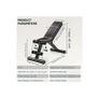 Pro Foldable Weights Bench - Free Delivery Or Pick Up In Store Image 2