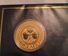 irish shamrock coin